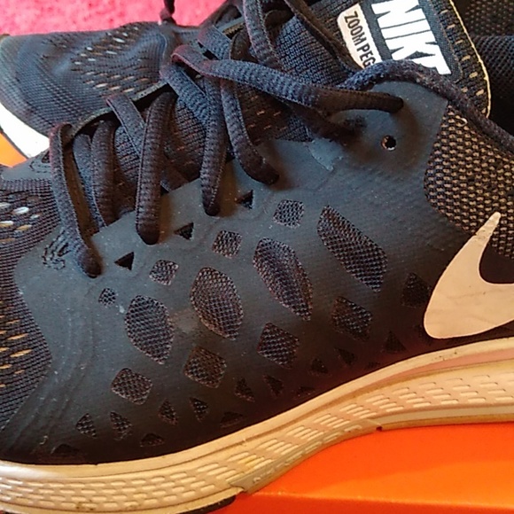 Nike Zoom Pegasus 31 Running Shoe Men's Sz 9.5 Black & White - Picture 12 of 12